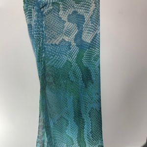 Ramy Brook patterned long full length skirt.